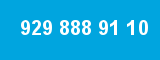 929 888 91 10